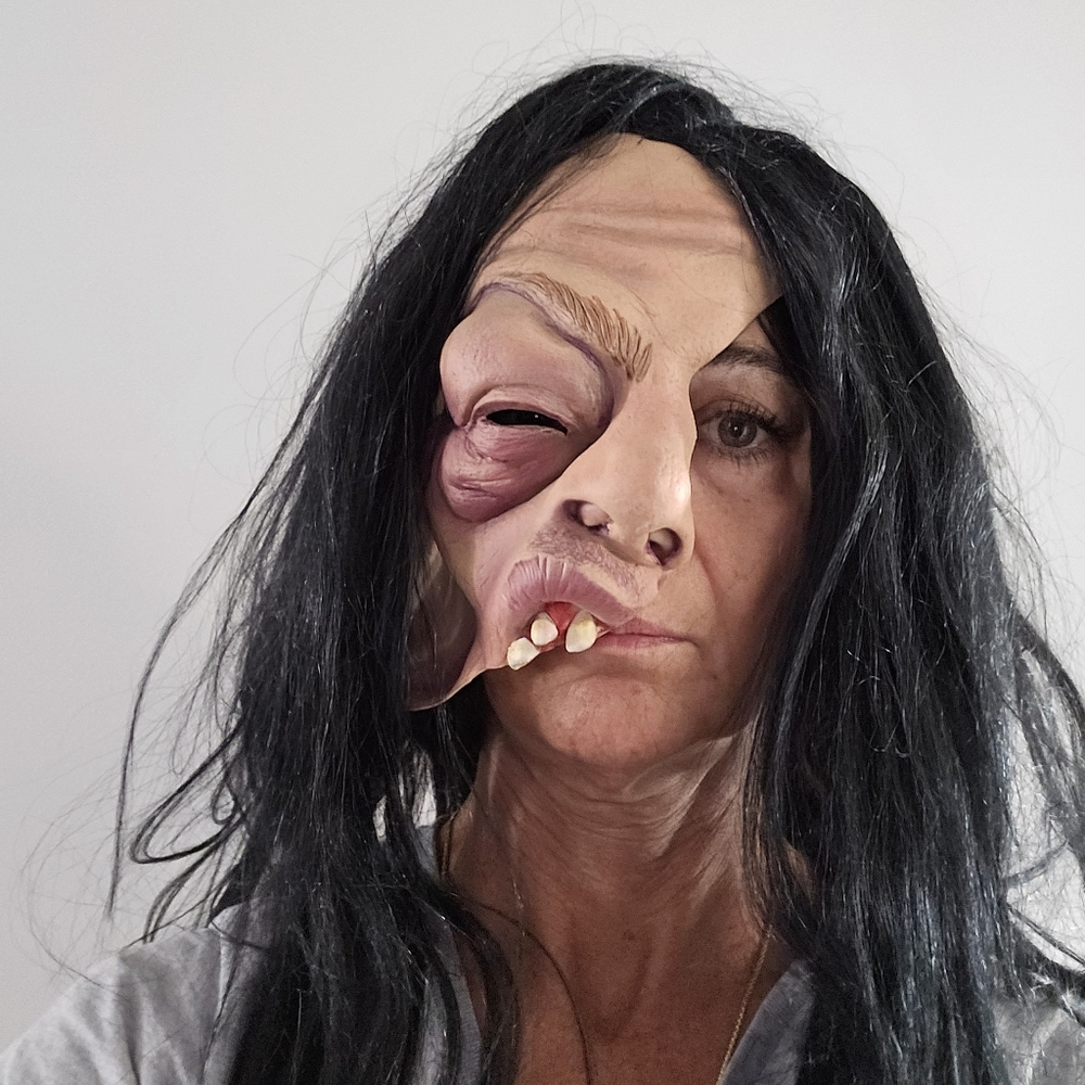 Halloween Adult Half Mask